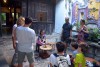 Hoạt động trình diễn chuốt gốm - Ảnh: Lê Thị Tuấn