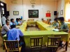 Tiếp đón và làm việc với đoàn cán bộ Sở Văn hóa, Thể thao và Du lịch tỉnh Sekoong (Lào) - Ảnh: Thanh Lương