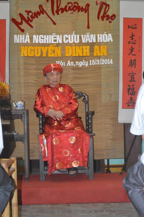 Mừng thọ nhà nghiên cứu văn hóa Nguyễn Đình An