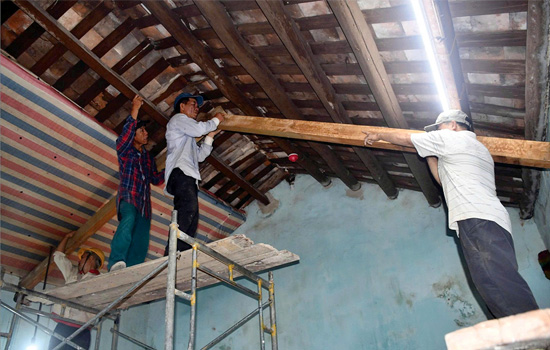 Công tác chống đỡ, bảo vệ di tích trong mùa mưa bão ở Khu Di sản  văn hóa thế giới Đô thị cổ Hội An