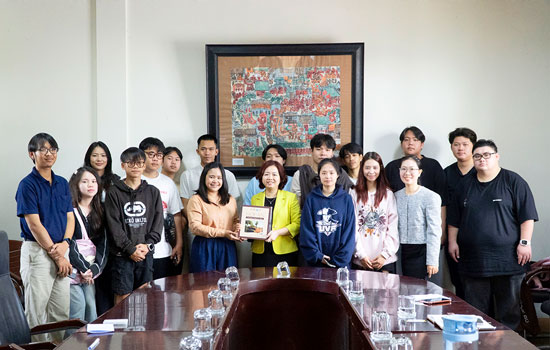 Trung tâm Bảo tồn Di sản Văn hóa Thế giới Hội An đón tiếp và làm việc với Đại học Chiang Mai Rajabhat (Thái Lan)