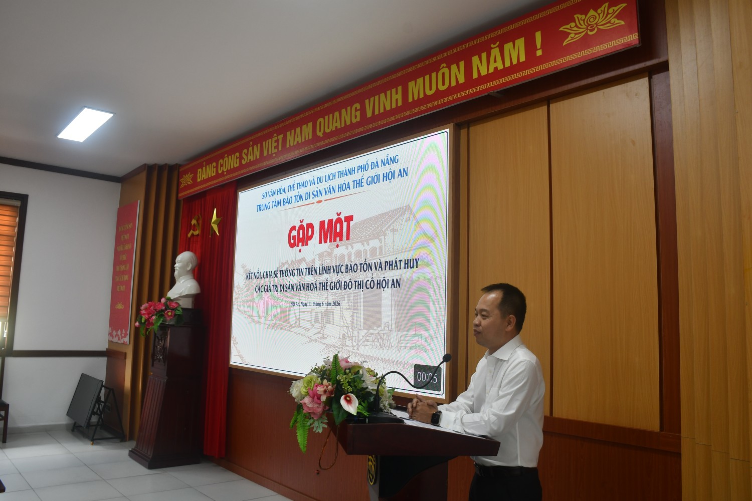Kết nối và chia sẻ thông tin trên lĩnh vực bảo tồn, phát huy các giá trị Di sản Văn hóa Thế giới Đô thị cổ Hội An