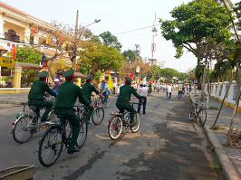 Hội An đi xe đạp đến công sở